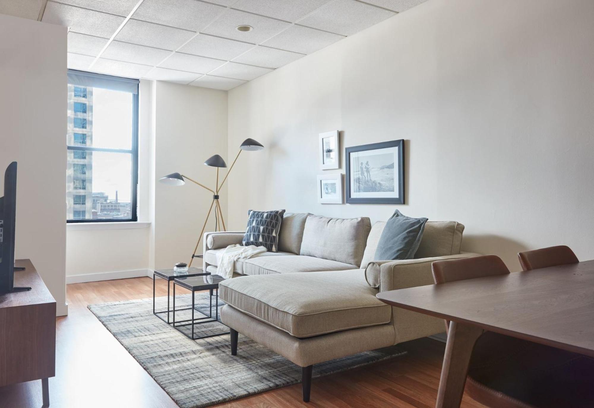 Furnished Apartment In Downtown Бостон Экстерьер фото