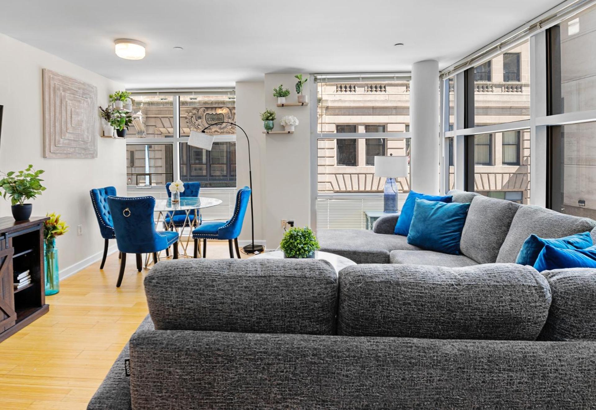 Furnished Apartment In Downtown Бостон Экстерьер фото